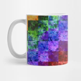 Rainbow Spectrum Quilt Mug